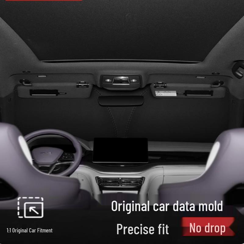 BYD Fangchengbao Bao7 Full Car Sunshade: Privacy, Cooling, Heat Insulation, and Full Blackout for Parking & Camping