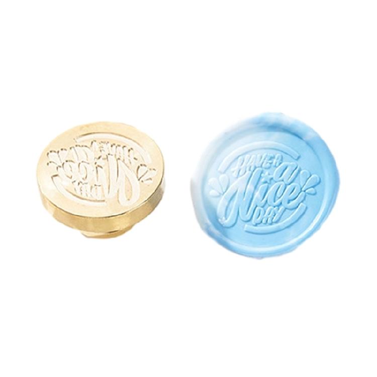 Sealing Wax Stamp English Series Wax Seal Stamp for Gift Wrap Scrapbooking Decor