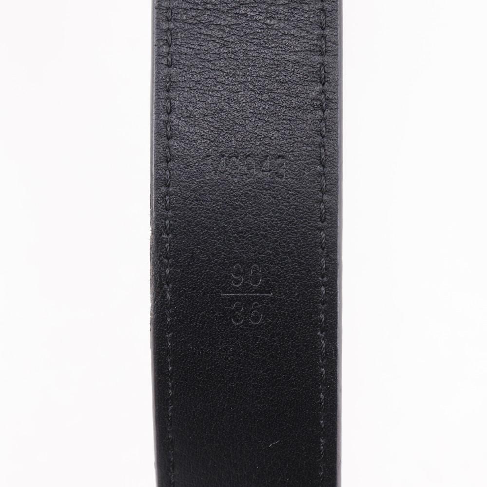LOUIS VUITTON Ceinture Malletier belt M9943 Brown Monogram canvas unisex Used