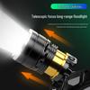 LED Dual Battery Induction Zoom Headlamp for Night Fishing