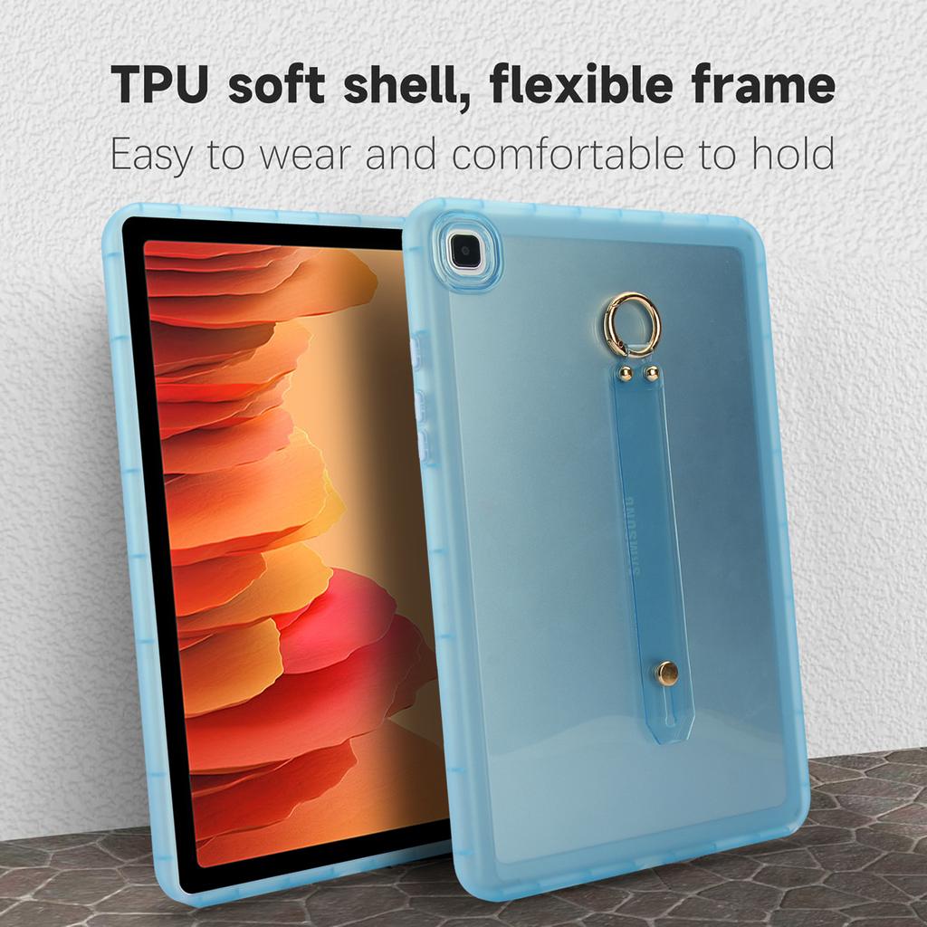 For Samsung Galaxy Tab A7 10.4 (2020) Case Shockproof TPU Tablet Cover with Wristband