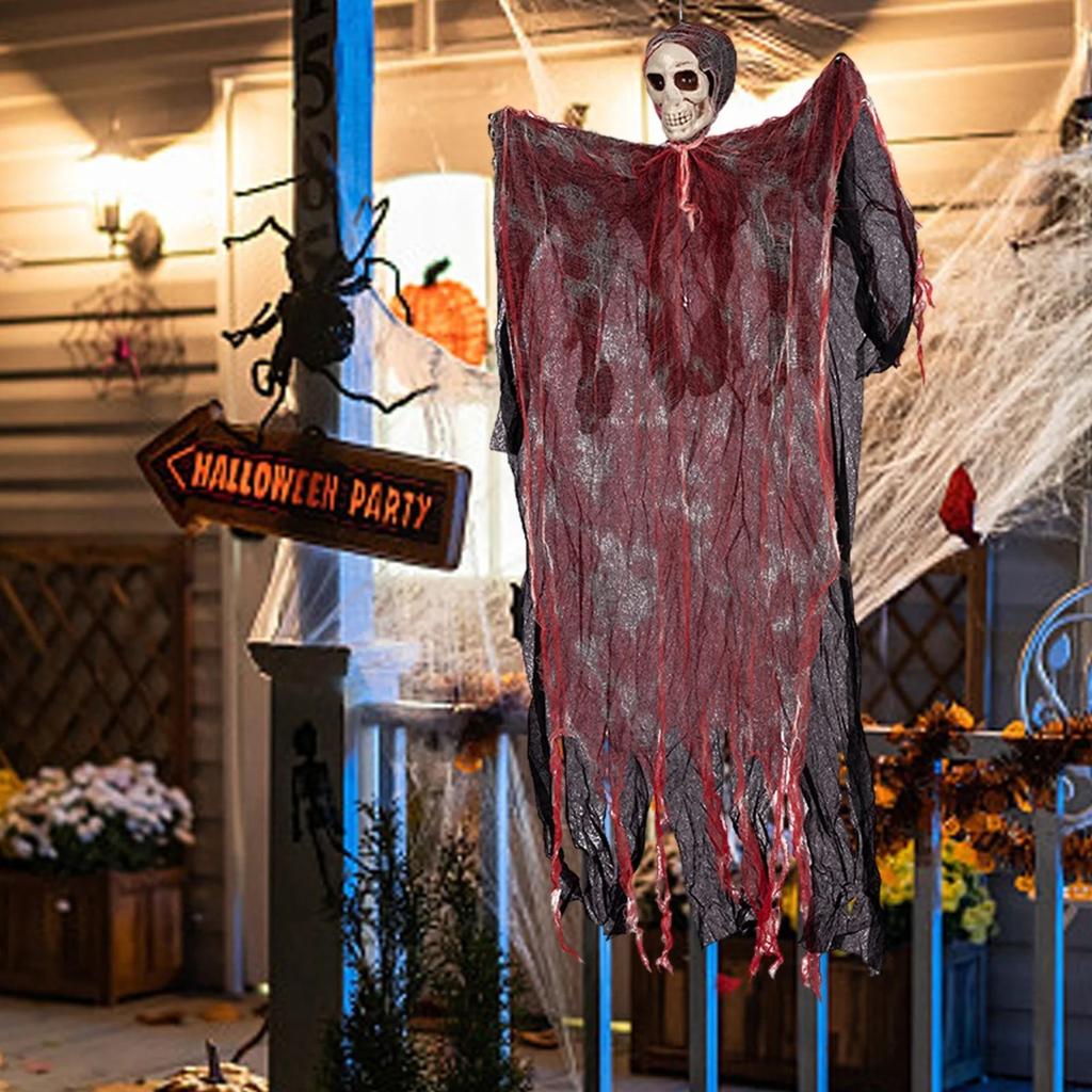 Horror Atmosphere Decoration Hanging Ornaments Bar Atmosphere Layout Props With Web