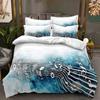 Music Bedding Set 3D Note Down Duvet Cover 2/3 Pieces Single Bed Double Bed Duvet Cover Girl Teens Music Enthusiast Room Bed Cover Birthday Gift