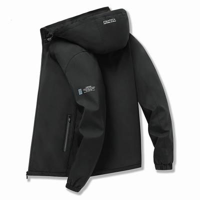 Herrenjacke Frühling und Herbst Koreanische Version Lässige große Kapuzenjacke Herrenoberteil