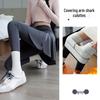 Women's Anti-Exposure Yoga Leggings with Skirt - Slimming & Elastic Fitness Pants for Running