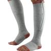 Creative Middle Tube with Zippered Elastic Stockings Sports Socks Shaped Veined Socks Skinny Leg Warmers