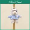 Porte-clés Ours en Peluche avec Matériau Peluche Courte pour Enfants et Collectionneurs