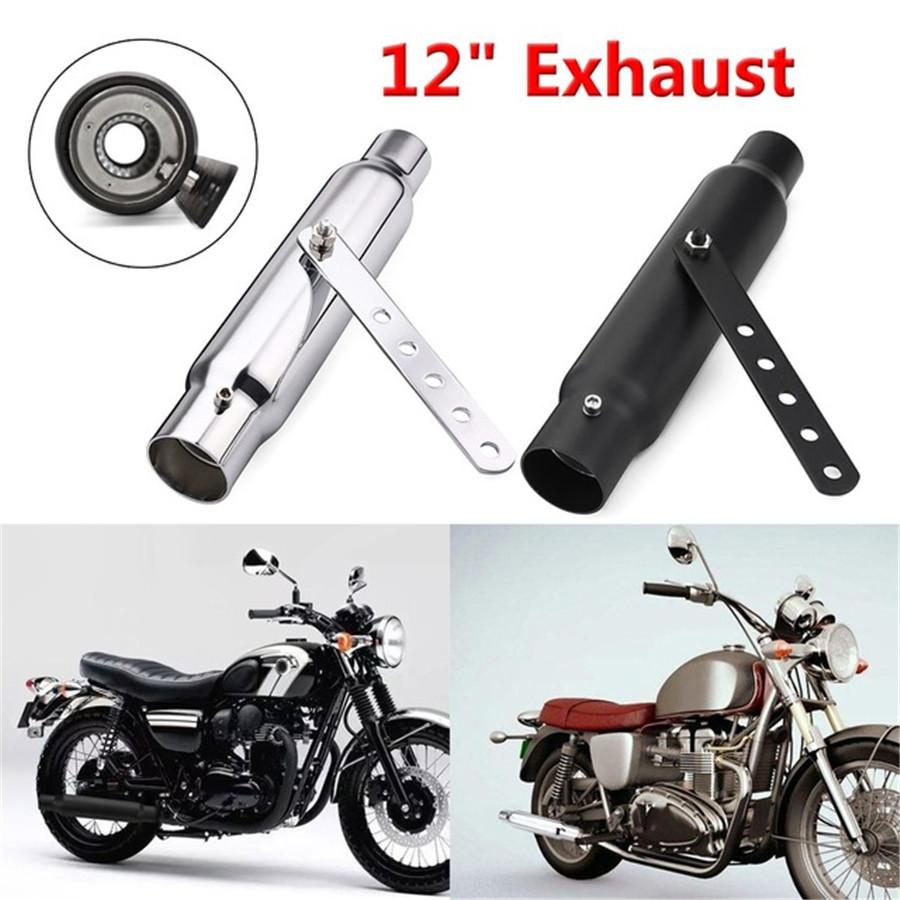 

Универсальная 12-дюймовая короткая выхлопная труба для мотоцикла Harley Custom WE38020