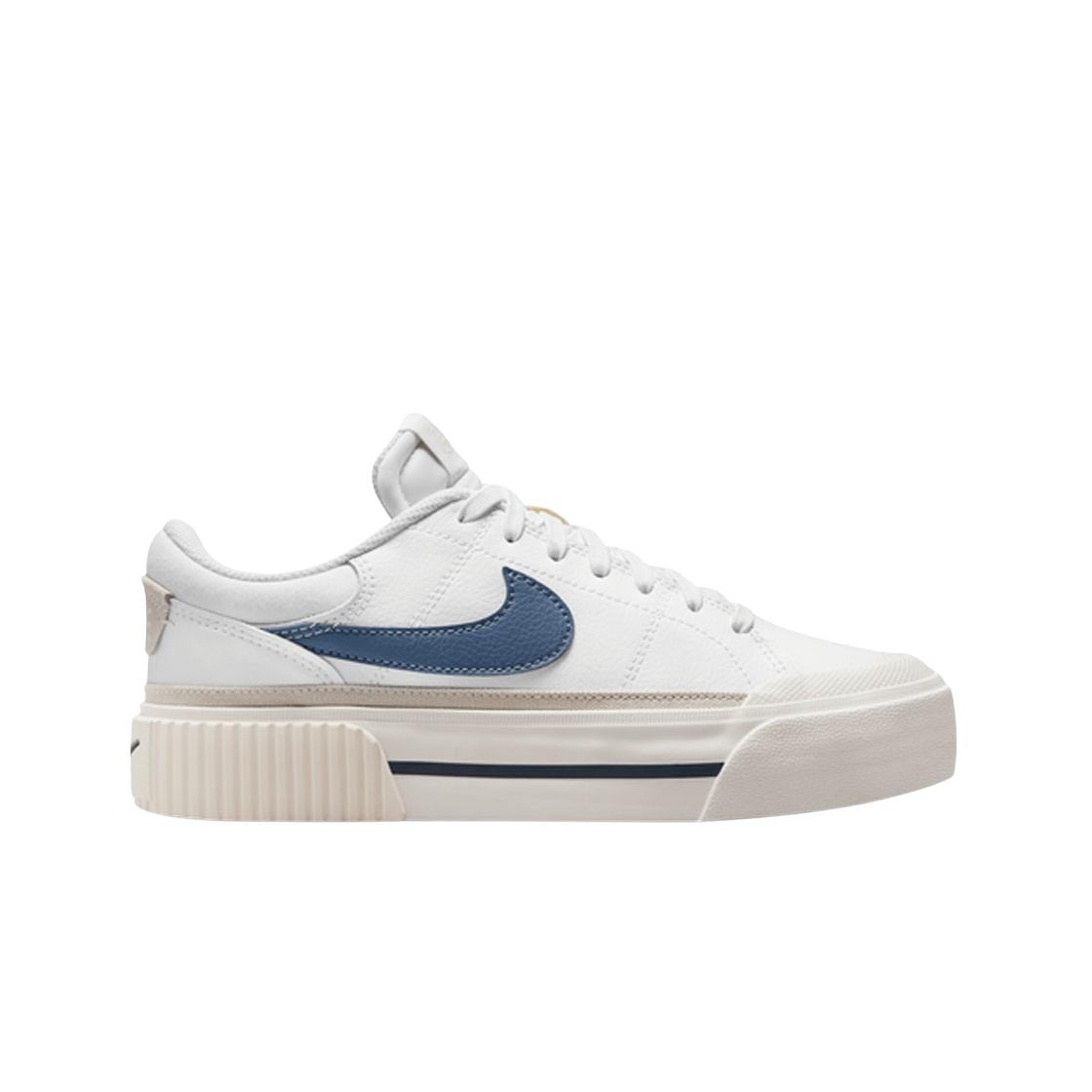 

(w) Nike Court Legacy Lift White Diffused Blue 240