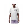 Jordan T-Shirt Soft Comfortable Round Neck Short Sleeve Men Tops Sail-White II4058-133