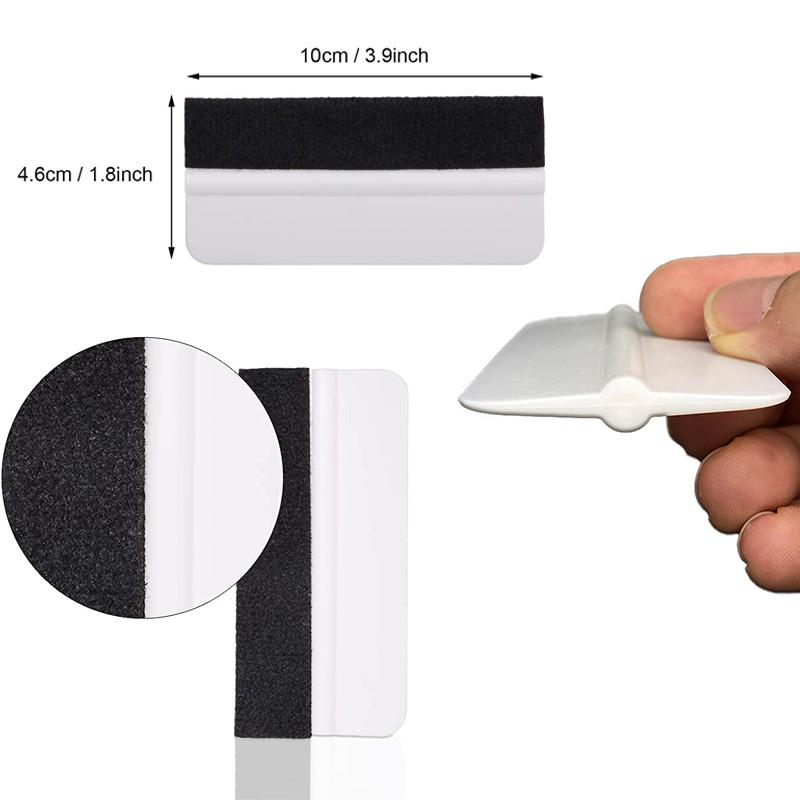 Durable Vinyl Wrap Tool Set DIY Car Window Tint Squeegee Scraper for PPF Paint Protection Film Carbon Fiber Decal Install