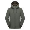 Unisex Water-Repellent Softshell Jacket with Graphene Lining – Lightweight Hooded Mountaineering Coat