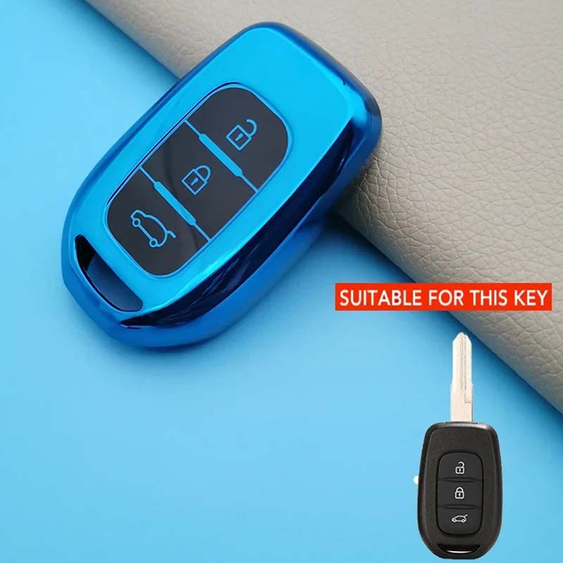 Car Remote Key Case Cover Shell For Renault Clio Modus Clio Dacia Sandero Logan Duster Dokker    Accessories Fob