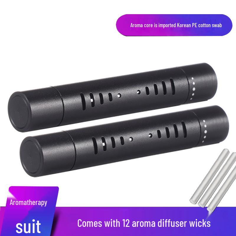 Metal Car Aromatherapy Vent Clip: Solid Perfume Ornament & Fragrance