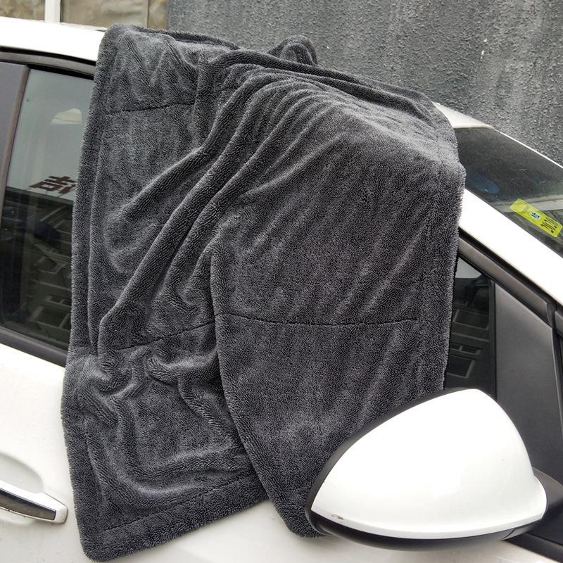 1300gsm Microfiber Double-Sided Car Wash Towel with Korean Twist Design