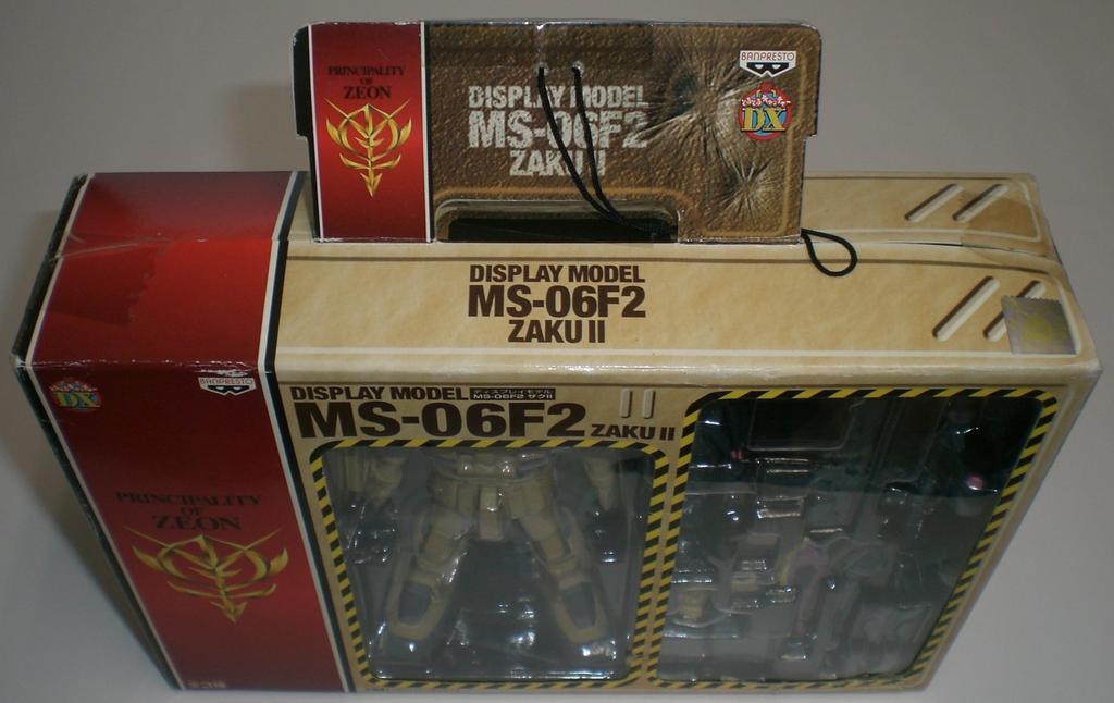Display Model MS-06F2 Zaku II Single Zeon Mobile Suit Gundam Figure UFO Catcher DX Prize Banpresto