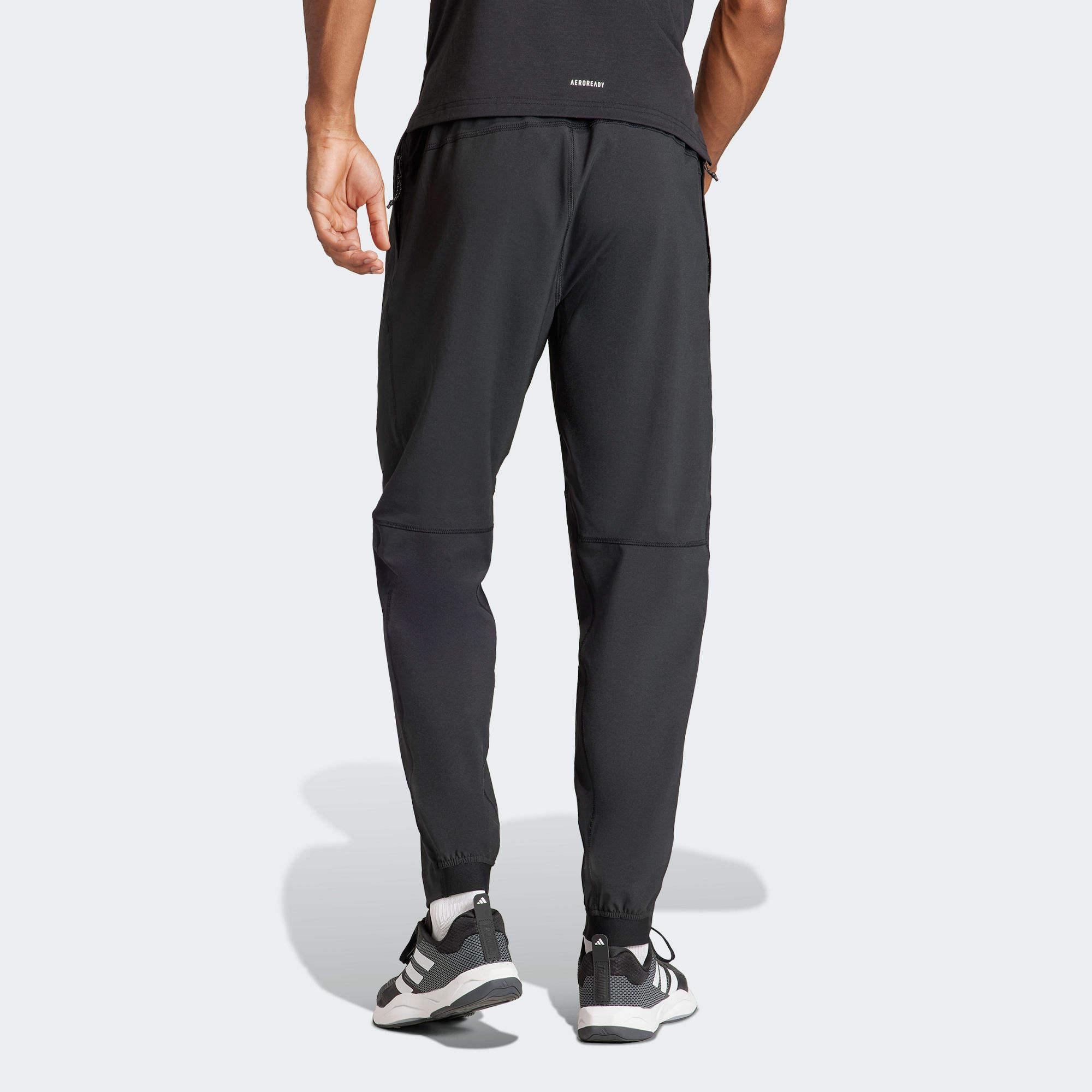 

New Adidas Train Essentials Woven Sweatpants Men s Black IT5457 S