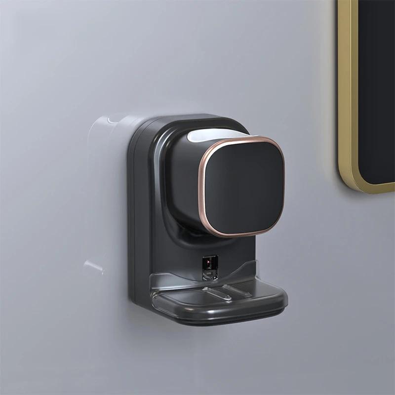 

Автоматический сенсорный дозатор зубной пасты, настенный съемный USB-дозатор зубной пасты, аксессуары для ванной комнаты чёрный