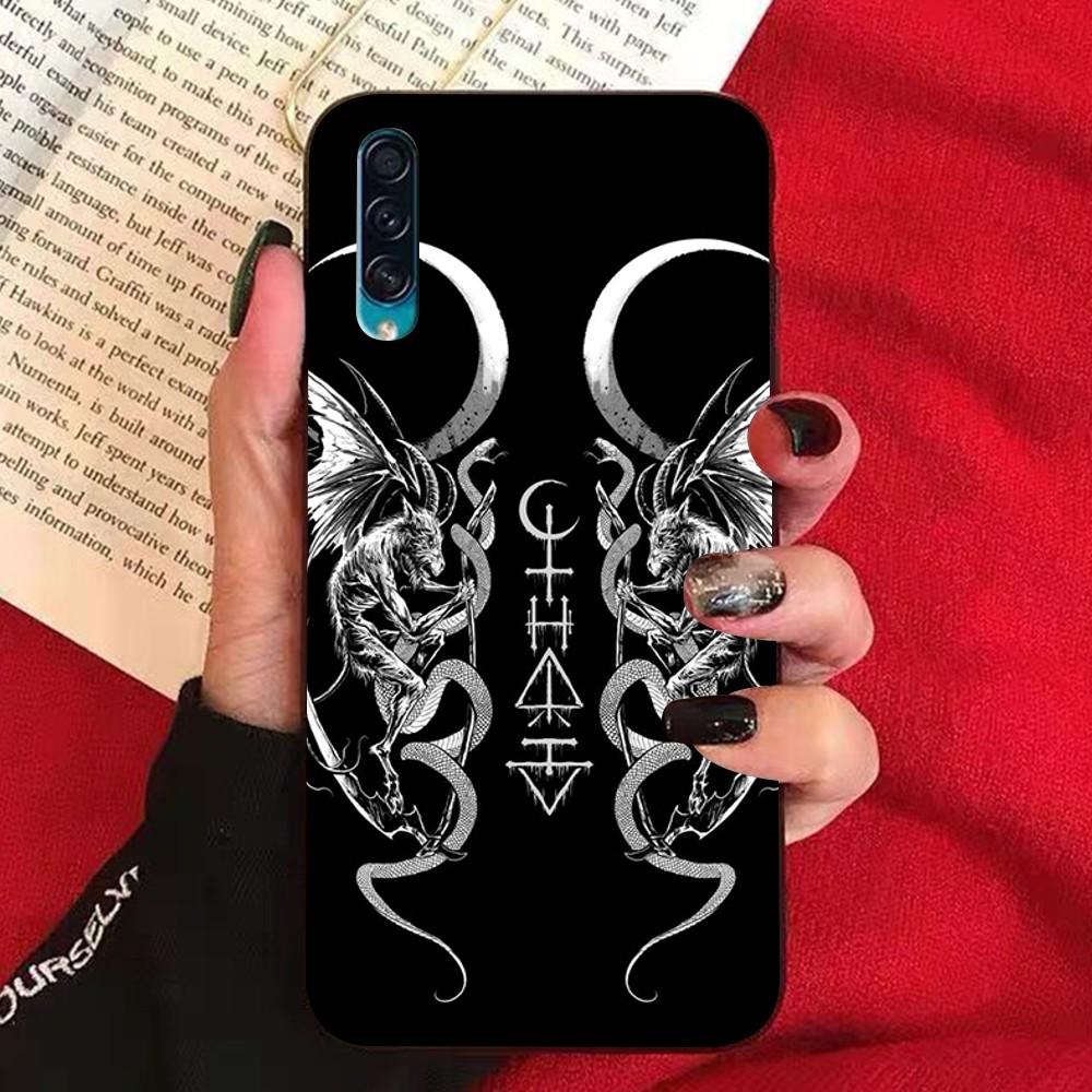 Devil Satan Phone Case For Samsung A 10 11 12 13 20 21 22 30 31 32 40 51 52 53 70 71 72 73 91 13 Shell