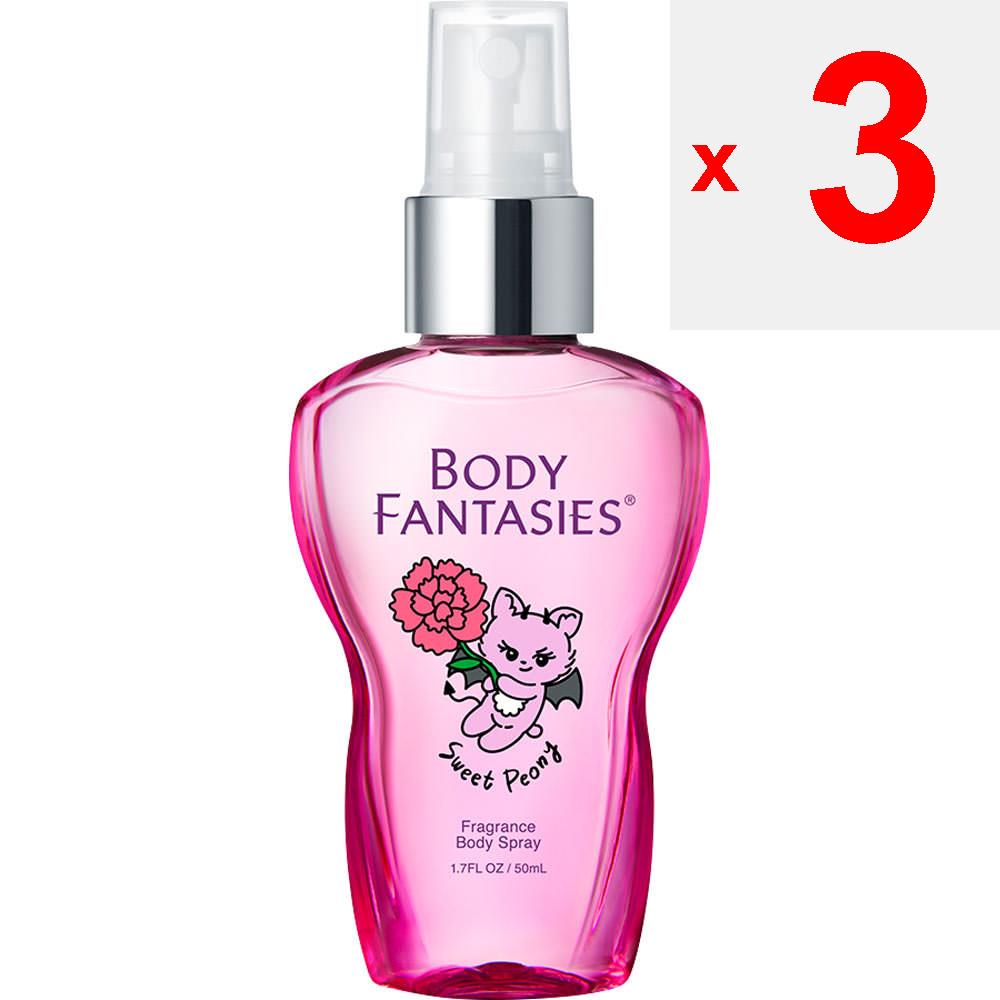 Fitz Corporation Body Fantasy Body Spray - Sweet Peony 50ml Other (check locks, tongue cleaners, etc.) Body Care This is a body spray that can be used