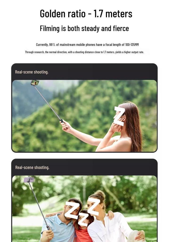 Bluetooth Selfie Stick Tripod: Portable, Multifunctional Phone Holder