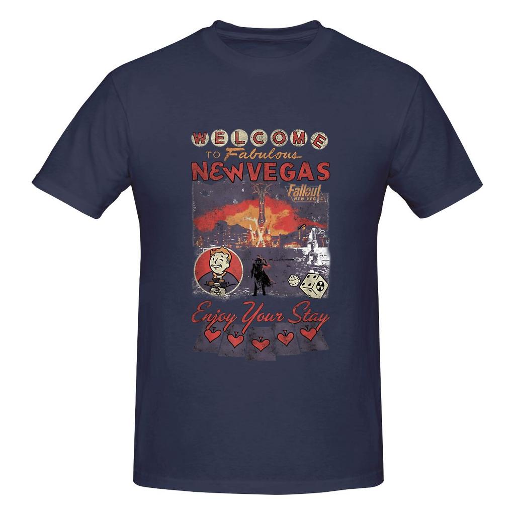 Welcome To Fabulous New Vegas Full Of Cotton Feeling Tshirtniche Design Rich Color Basic Tee