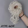 MISS WIG Estensione sintetica per capelli Chignon Chignon disordinato Fascia per capelli ricci Elastico Scrunchy Pezzi di capelli finti per forcine da donna