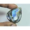 35X43X06MM Natural Purple Labradorite Spectrolite Pear Loose Gemstone 81Cts. D-420