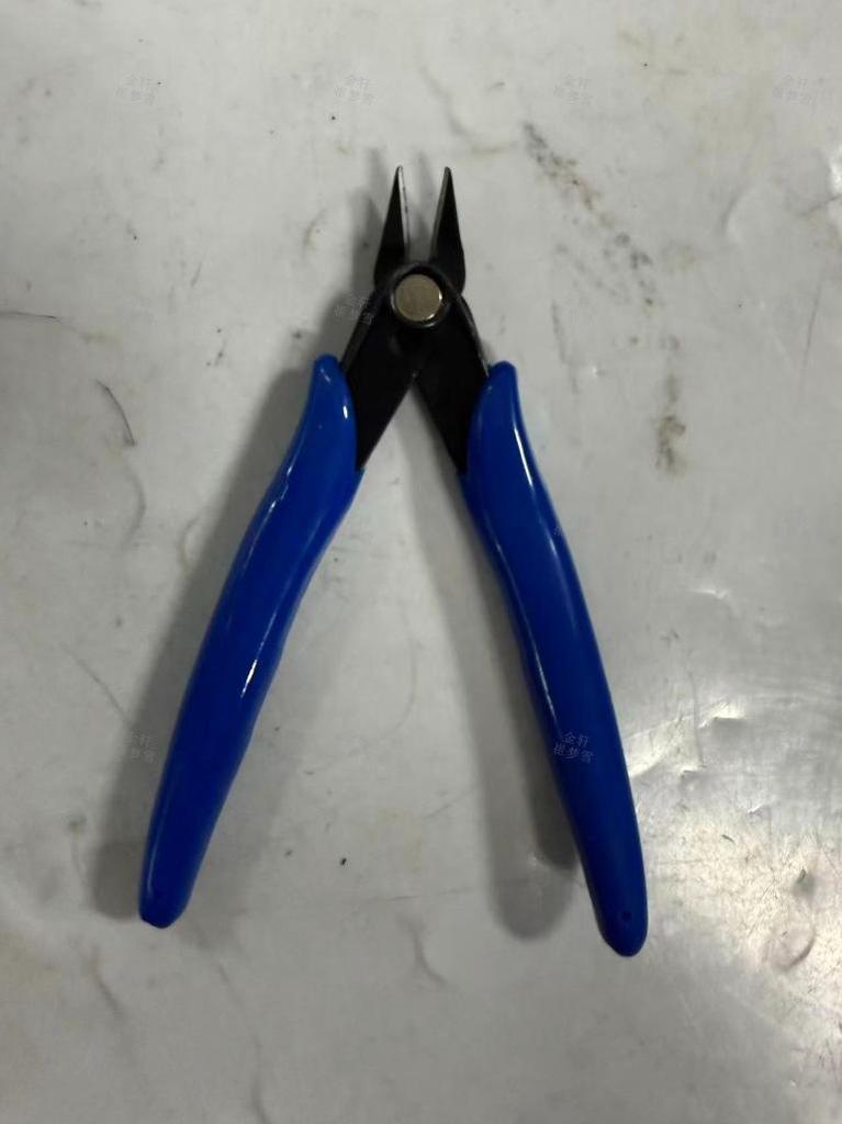 Industrial-Grade Angled Electronics Diagonal Pliers for Electricians - Wire Cutters and Trimming Tool