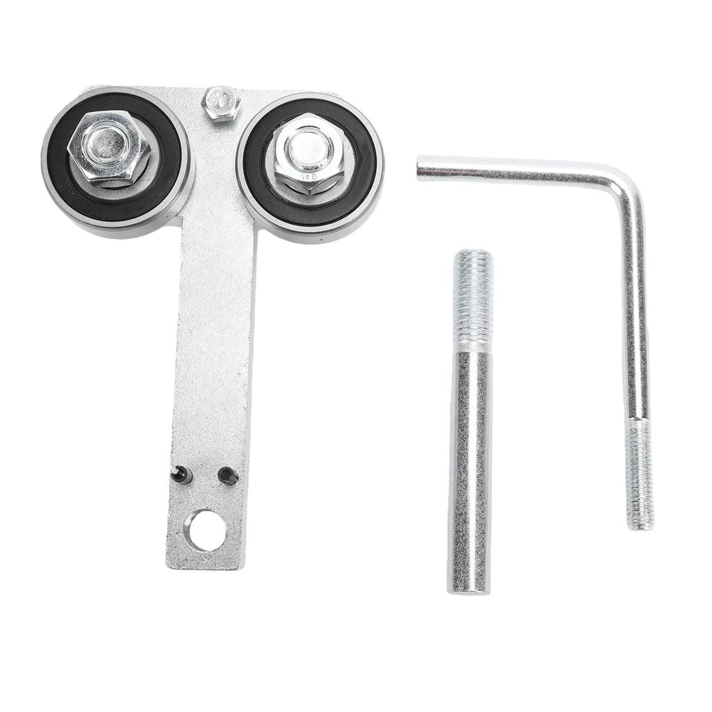 Chainsaw Bar Rail Closer Tool Steel Chainsaw Guide Bar Tightening Adjuster Repair Tool for Chain Grinding Silver