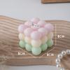 Macaron Color Bubble Rubik's Cube Aromatherapy Candle Creative Aromatherapy Souvenir Shape Candle Ornament