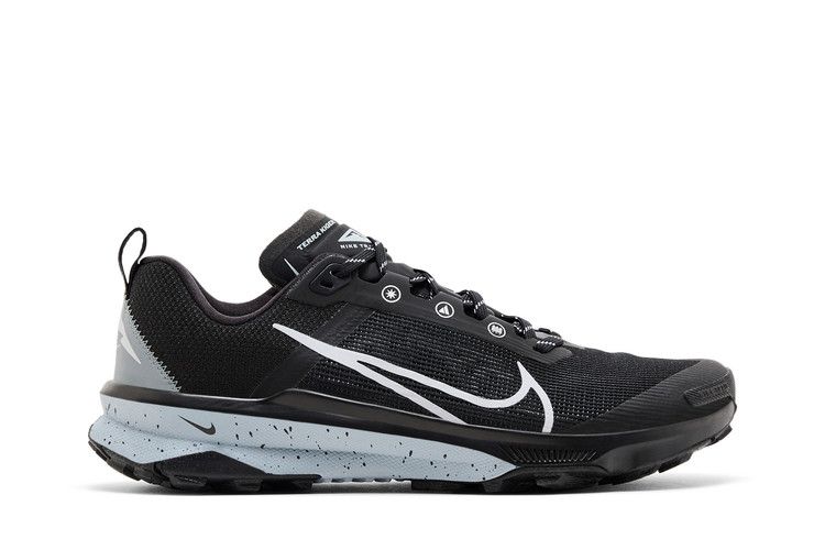 Nike React Terra Kiger 9 Black Reflect Silver Cool Grey Wolf Grey