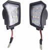 Durable-2Pcs LED Under Side Mirror Lights Welcome Puddle Lamps For Volvo C30 C70 S40 S60 S80 V40 V50 V70 XC70 XC90 31217838