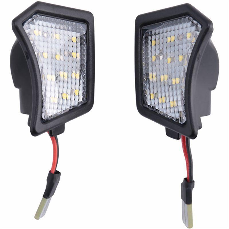 Durable-2Pcs LED Under Side Mirror Lights Welcome Puddle Lamps For Volvo C30 C70 S40 S60 S80 V40 V50 V70 XC70 XC90 31217838