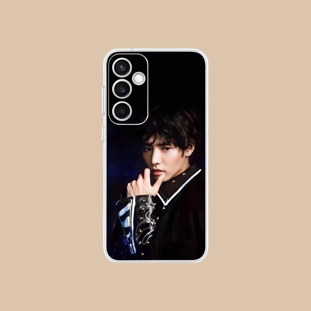 Akaso Eiji Clear Mobile Phone Case for Samsung Galaxy S25 S24 S23 S22 S21Plus FE Ultra Colorful Cover