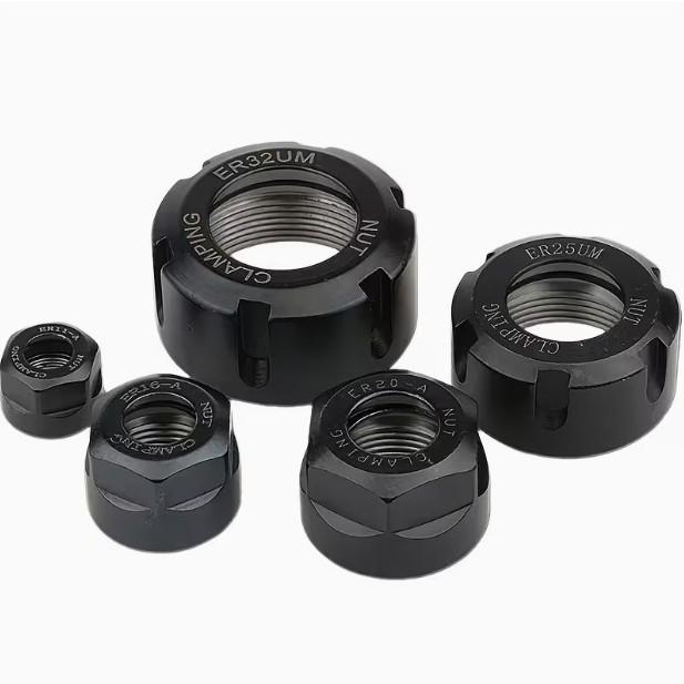 High-Precision ER Collet Nut: ER11, ER16, ER20 Type A