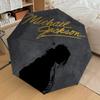 1pc Michael Jackson Automatic Folding Umbrella, Portable Collapsible Design, Casual Outdoor Accessory L1127137