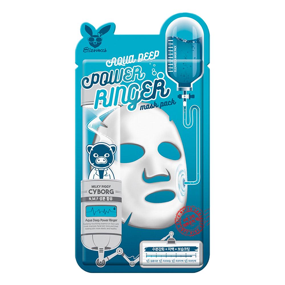 

Elizavecca AQUA DEEP POWER RINGER MASK - Nawilżająca maska do Twarzy