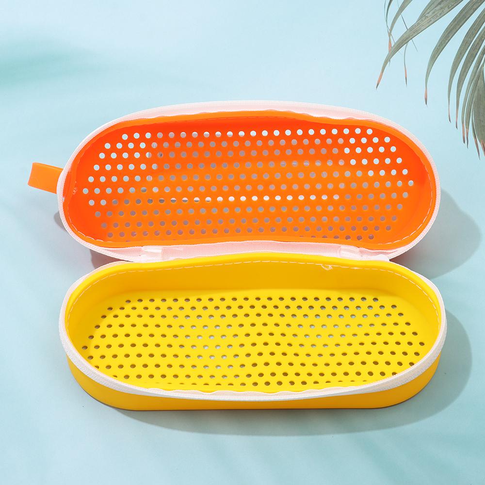 1Pcs Silicone Swimming Goggles Storage Box Breathable Glasses Case Sun Glasses Protection Box