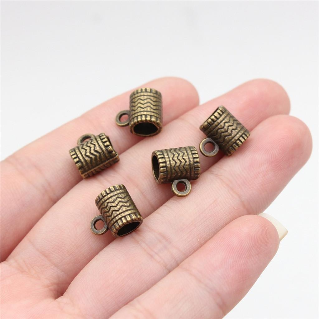 Accessories Parts Pendant Head Bend Tube Kids' Jewelry Materials ZA042