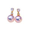Zhuji S925 Silver Freshwater Pearl Stud Earrings - Mermaid Tears Collection