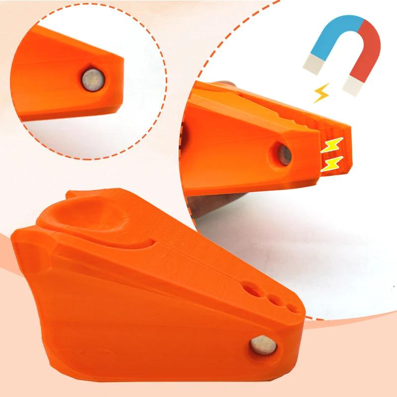 1 Stück Handschutz Anti-Rutsch Fixierer Kompaktes Design Kunststoffmaterial Winkelhalter Gerade Führung Bequeme Verwendung Nagel