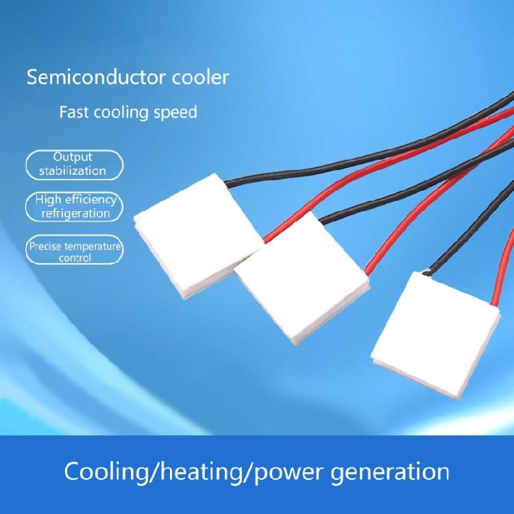 TEC1-12703 Heatsink Advanced Cooling Module 30x30MM Thermoelectric Cooling Peltier Plate For Electronics Cooling