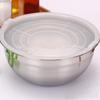 Stainless Steel Pot Thickened Anti-rust Large Deep Anti-drop Anti-scalding Polished Widened Edge Smooth One-piece Molding Home Canteen