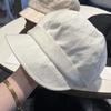 Summer new retro literary octagonal hat women's thin breathable newsboy hat versatile sunshade sun protection cap