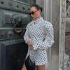 2 Piece Sets Polka Dots Print Suits Women Commute Long Sleeve Coat Female Shorts Sets Casual 2 Piece-Set Shorts Outfits 2026 Spring