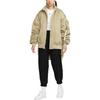 Nike Sportswear Essentials Solid Zip Loose Long Sleeve Jacket Women jackets Green FQ7583-276