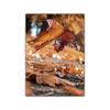Autumn Scenery Canvas Painting Poster Pumpkin Leaves HD Printing Wall Art Picture Print Living Room Bedroom Home Decoration