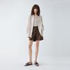 ELLE Elegant Textured Commuter Long Sleeve Shirt Women shirts EC52456