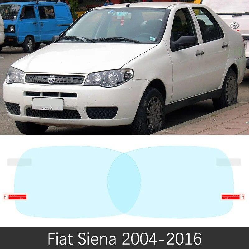 Für Fiat Siena 2004 - 2016 2014 2015 Vollabdeckung Rückspiegel HD-Folie Beschlagschutz Regendicht Auto Spiegelaufkleber Autozubehör